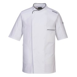 VESTE DE CHEF SURREY M/C  Colour:Blanc