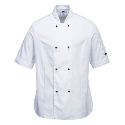 VESTE DE CUISINE FEMME RACHEL Taille / Pointure:L Colour:Blanc