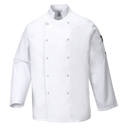 VESTE DE CUISINE SUFFOLK  Colour:Blanc