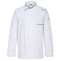 VESTE DE CHEF SURREY M/L  Colour:Blanc