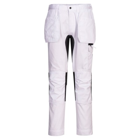 PANTALON STRETCH WX2 HOLSTER  Colour:Blanc