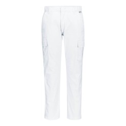 PANTALON COMBAT SLIM STRETCH  Colour:Blanc