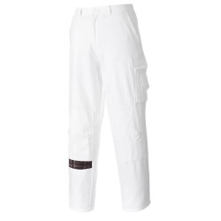 PANTALON PEINTRE  Colour:Blanc