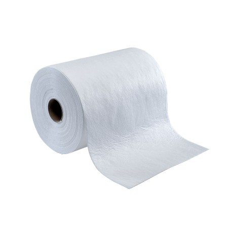 ROULEAU ABSORBANT POUR HYDROCARBURES UNIQUEMENT (PK2) Colour:Blanc